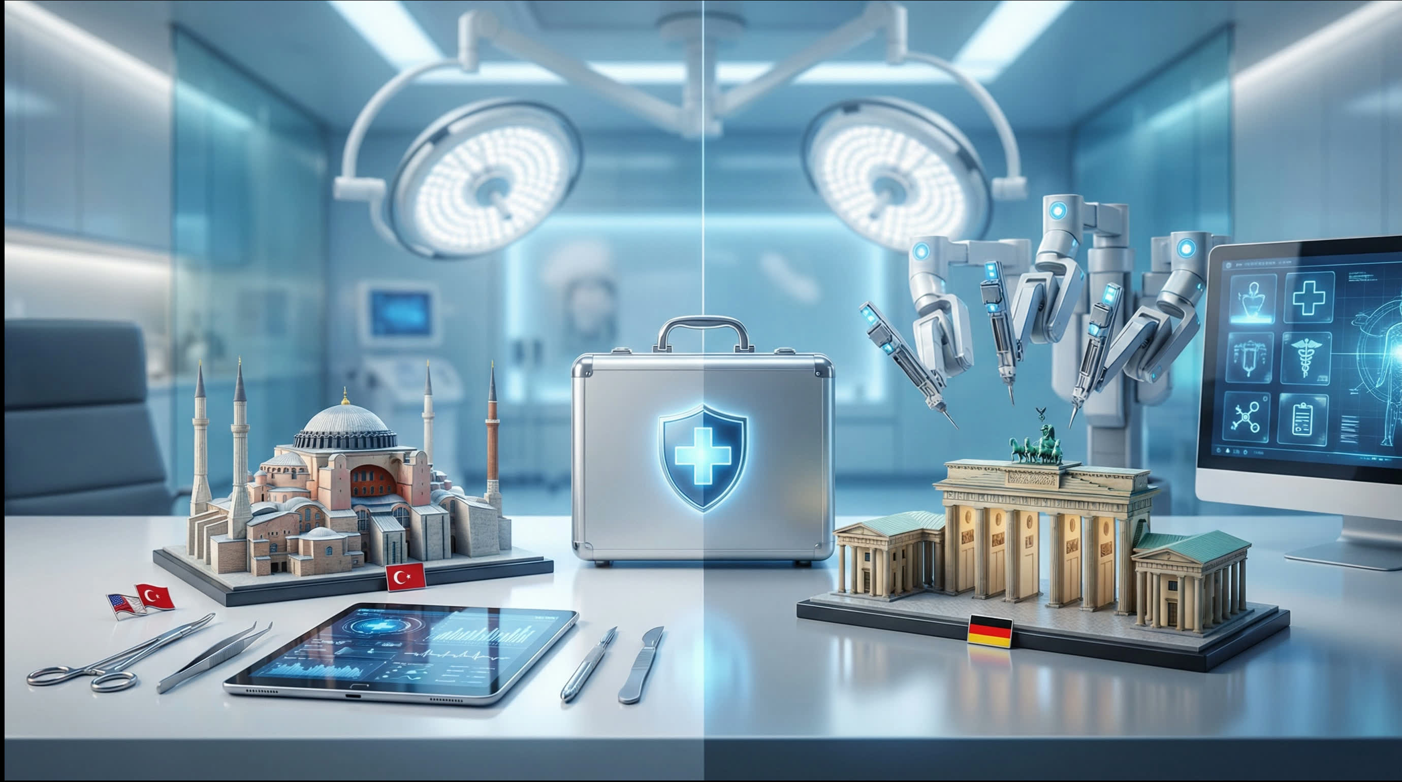 Robotic Tumor Surgery: Turkey vs Germany