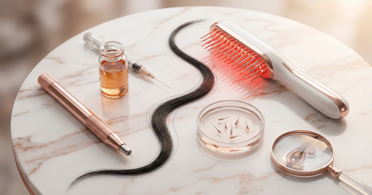 Best Modern Treatments for Female Hair Loss