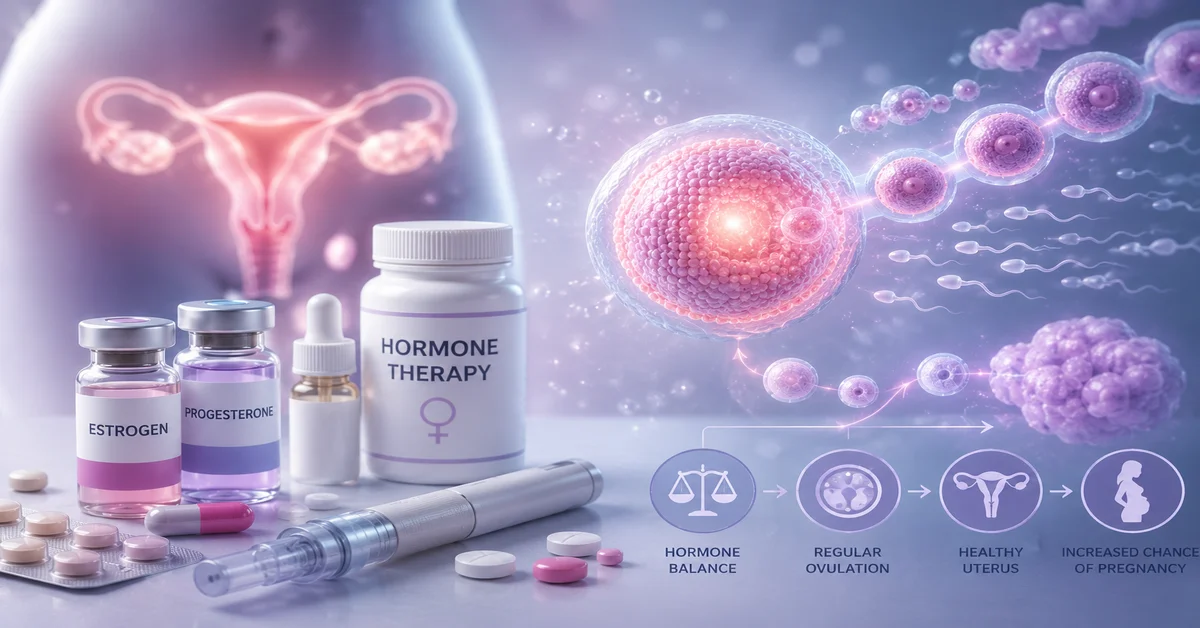 Hormonal Therapies To Boost Pregnancy