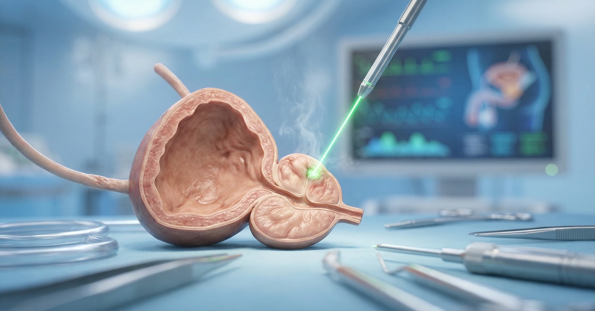 Benign Prostate Enlargement Laser Treatment: Safe Results