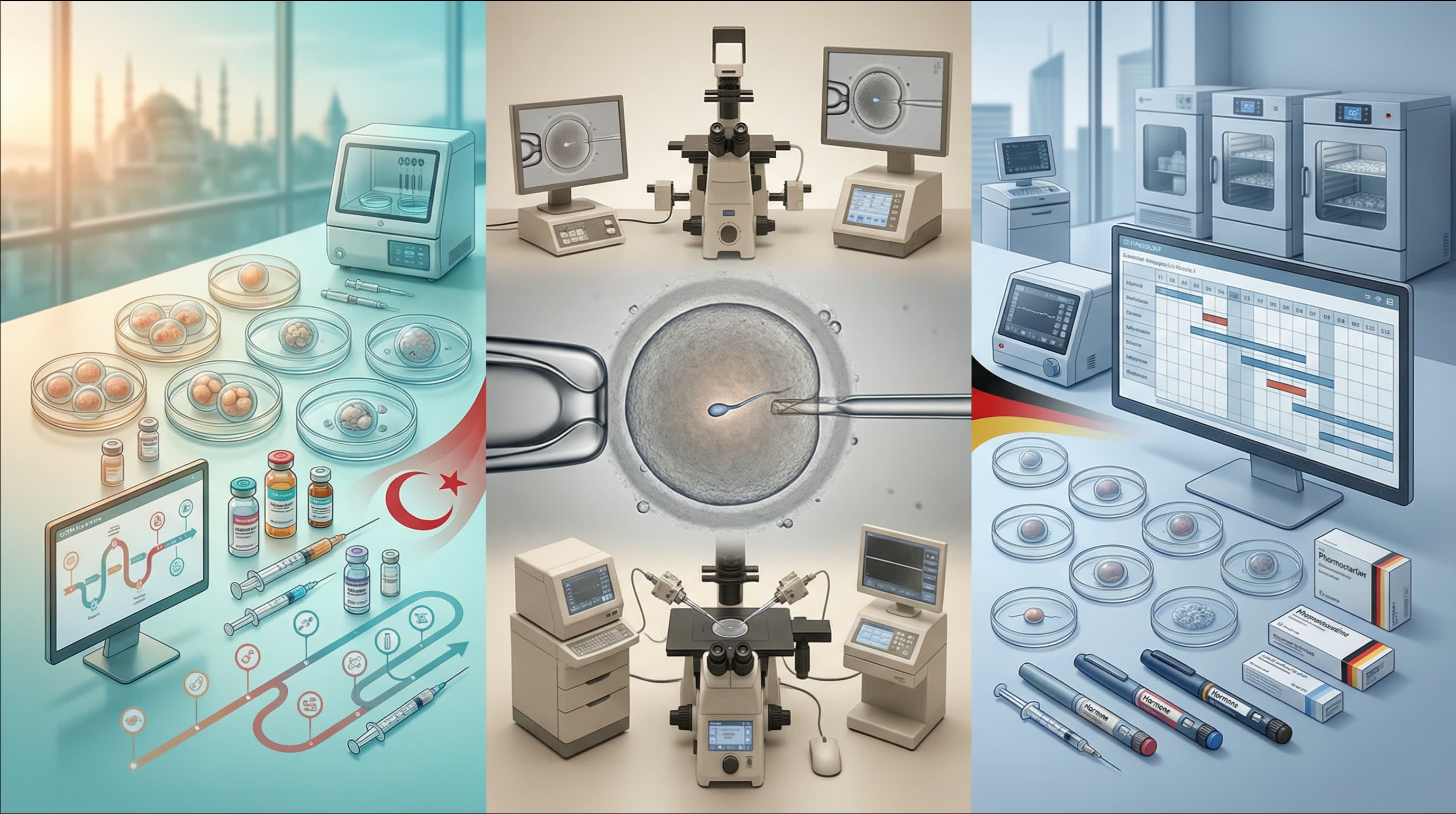 IVF Protocols: Turkey vs Germany