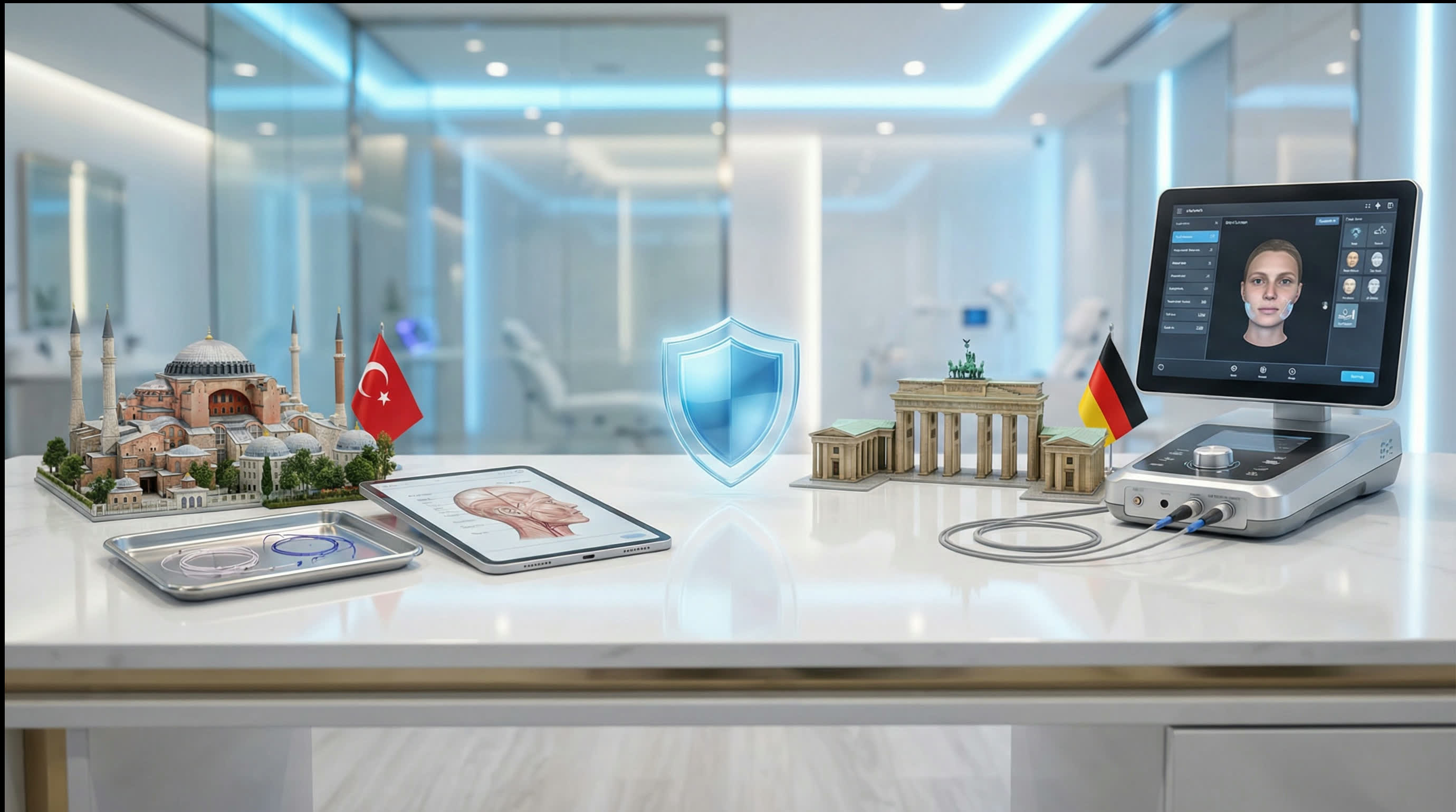 Thread Face Lift: Turkey vs Germany