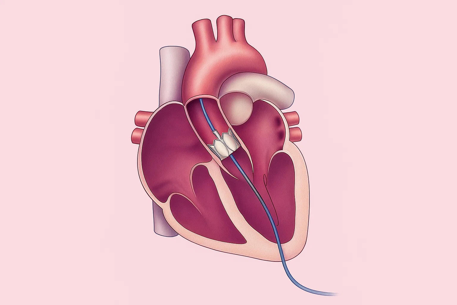 Transcatheter Aortic Valve Implantation procedure